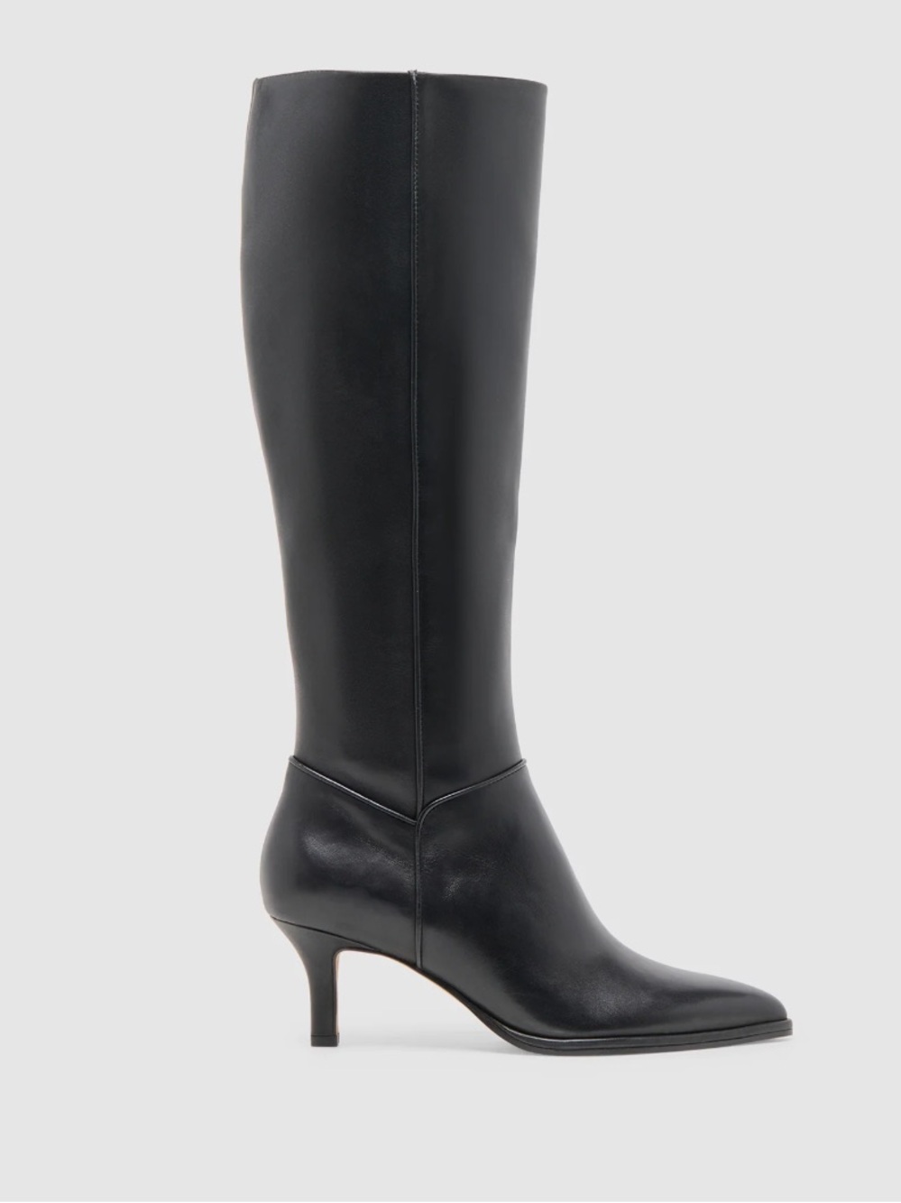 Dolce Vita ADLY Black Boots with Kitten Heel